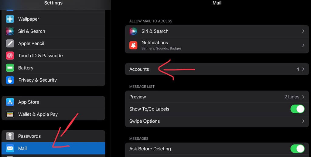 Setup Email in iPhone/iPad-1